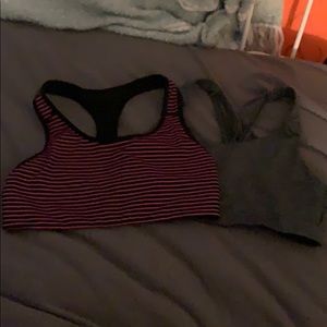 Sports bras, sold together! Size Medium